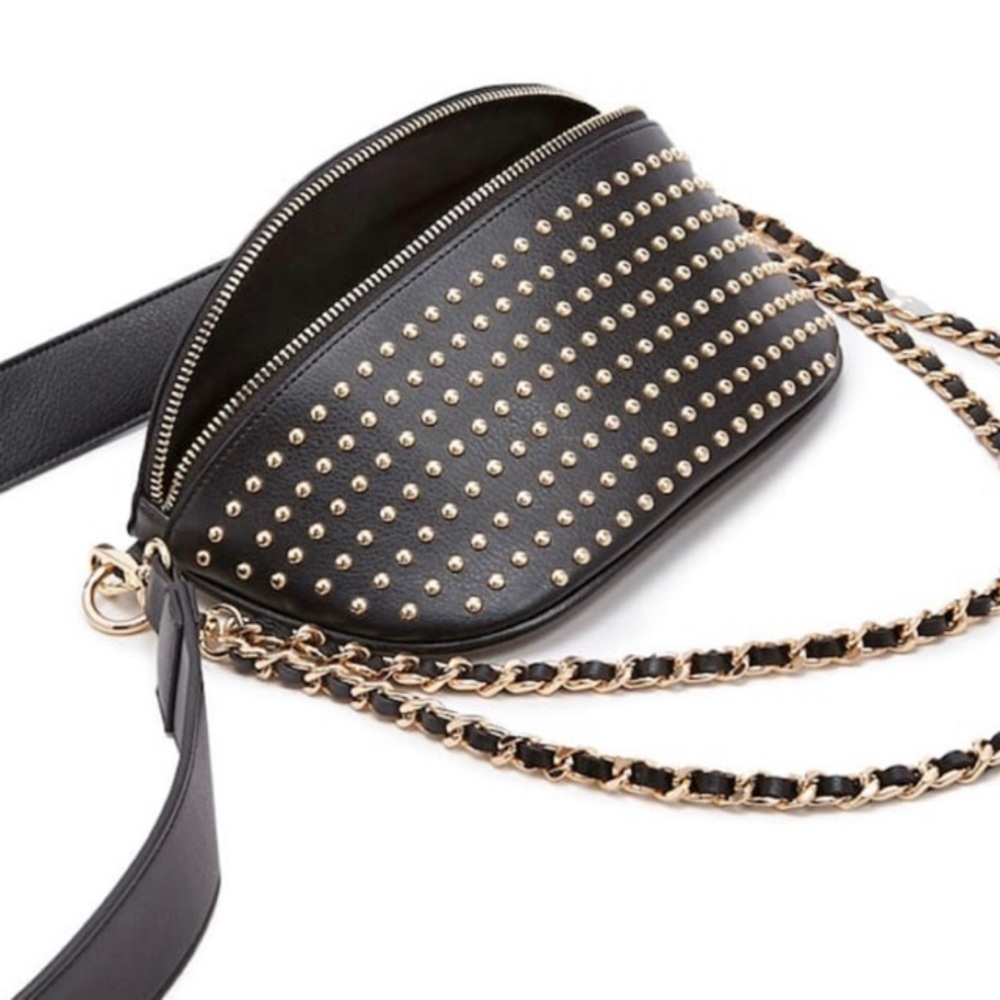 Forever 21 Studded Crossbody Fanny Pack Bag